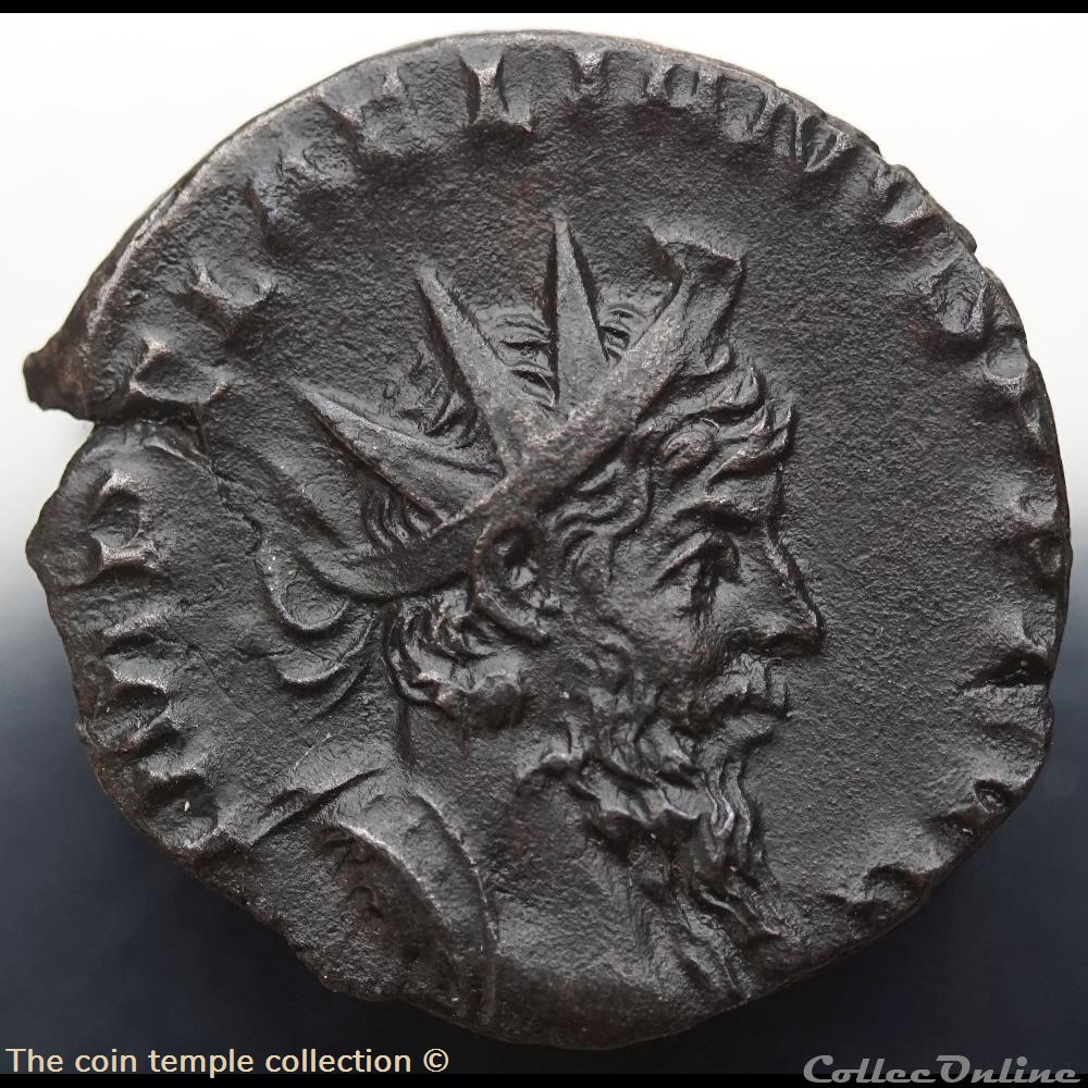 Antoninian Laelianus RIC V.4 #472(C2) 2 munzen antike bis romische imperial und republik antoninian laelianus ric v 4 472 c2