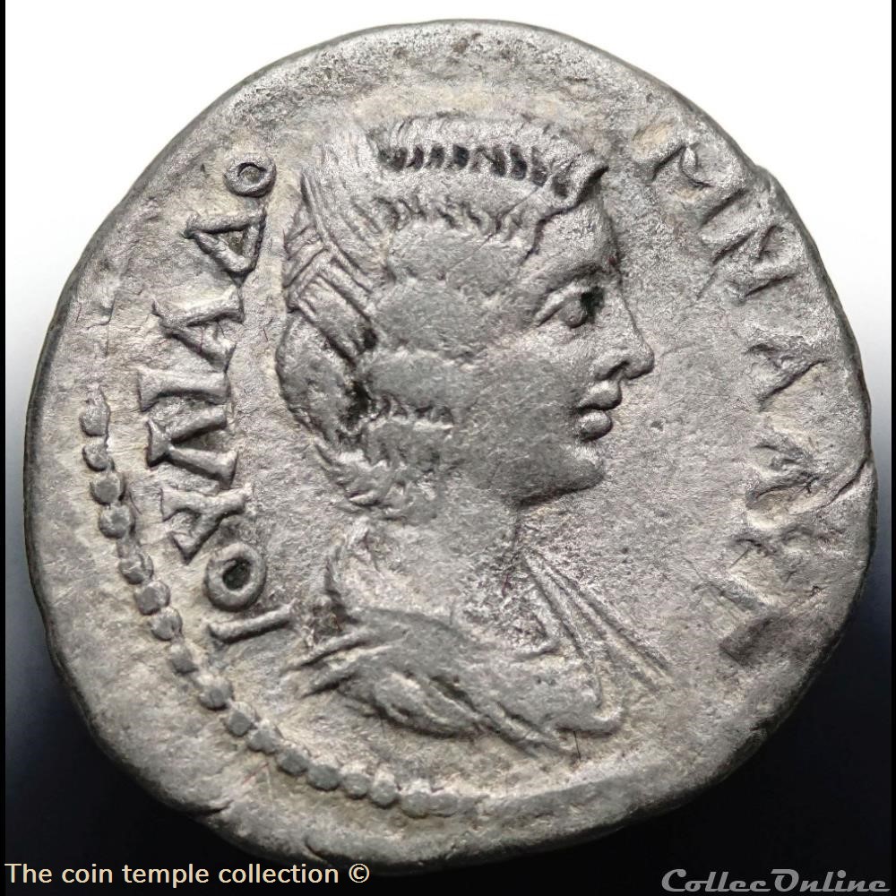 Julia Domna Didrachme 2 munzen antike romische provinzial julia domna didrachme