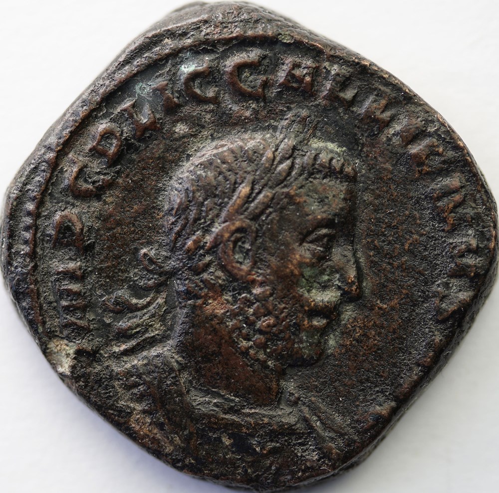 munzen antike bis romische imperial und republik gallienus sestertius ric 209