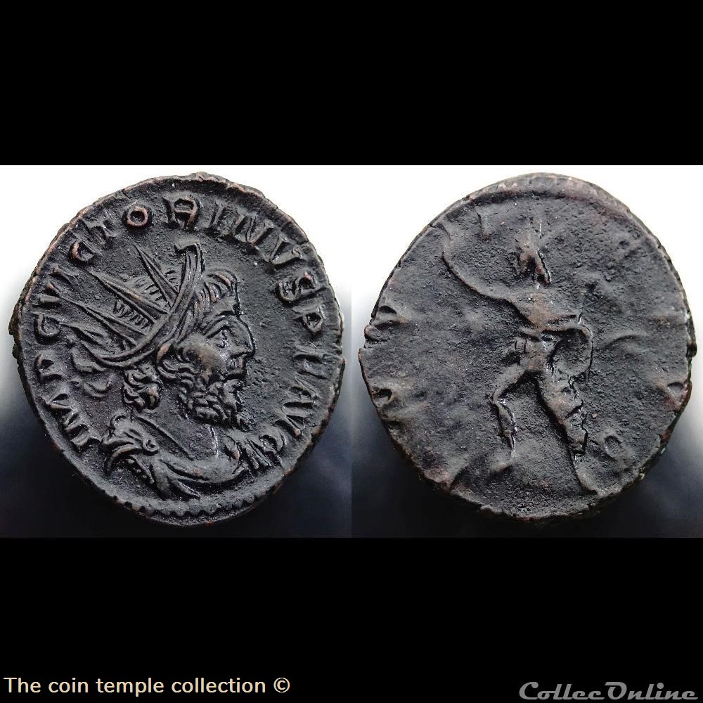 Antoninian Victorinus RIC V.4 #529(C6) munzen antike bis romische imperial und republik antoninian victorinus ric v 4 529 c6