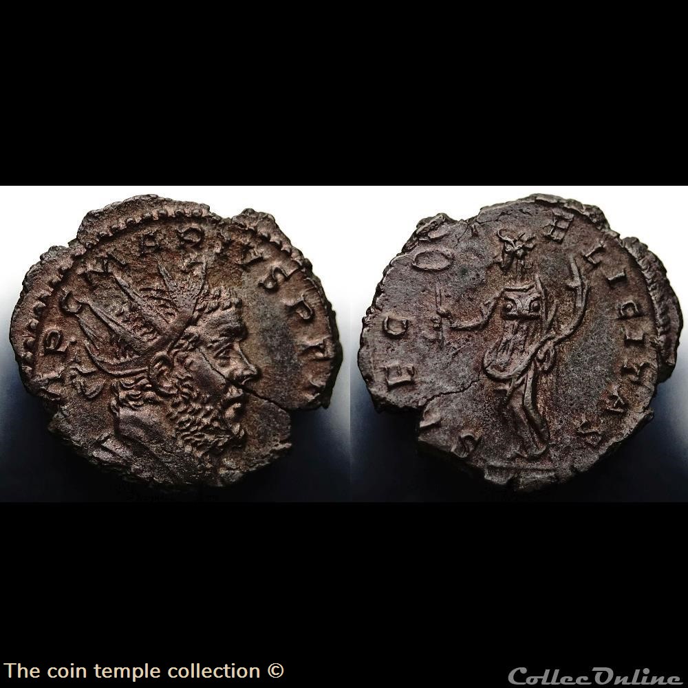Antoninian Marius RIC V.4 #485(C3) munzen antike bis romische imperial und republik antoninian marius ric v 4 485 c3