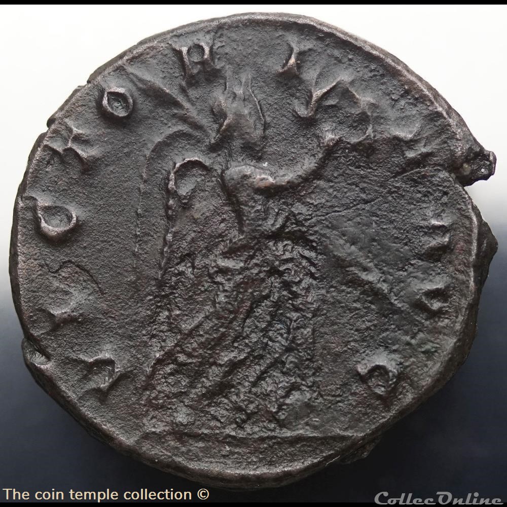Antoninian Laelianus RIC V.4 #472(C2) 3 munzen antike bis romische imperial und republik antoninian laelianus ric v 4 472 c2