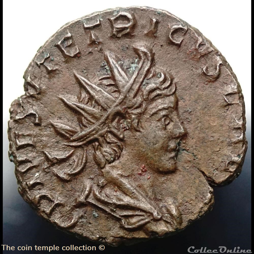 Antoninian Tetricus II RIC V.4 #759(C7) 2 munzen antike bis romische imperial und republik antoninian tetricus ii ric v 4 759 c7