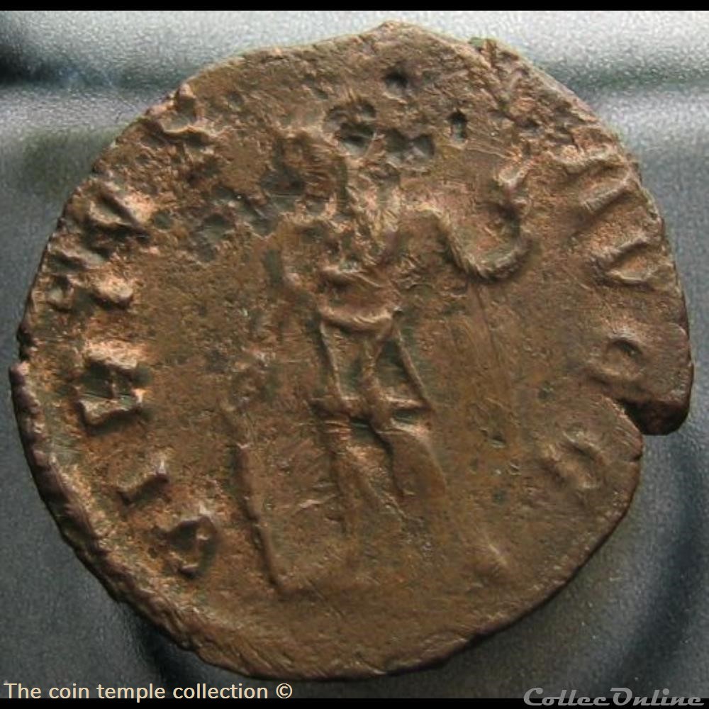 Antoninian Tetricus RIC 148 munzen antike bis romische imperial und republik antoninian tetricus ric 148