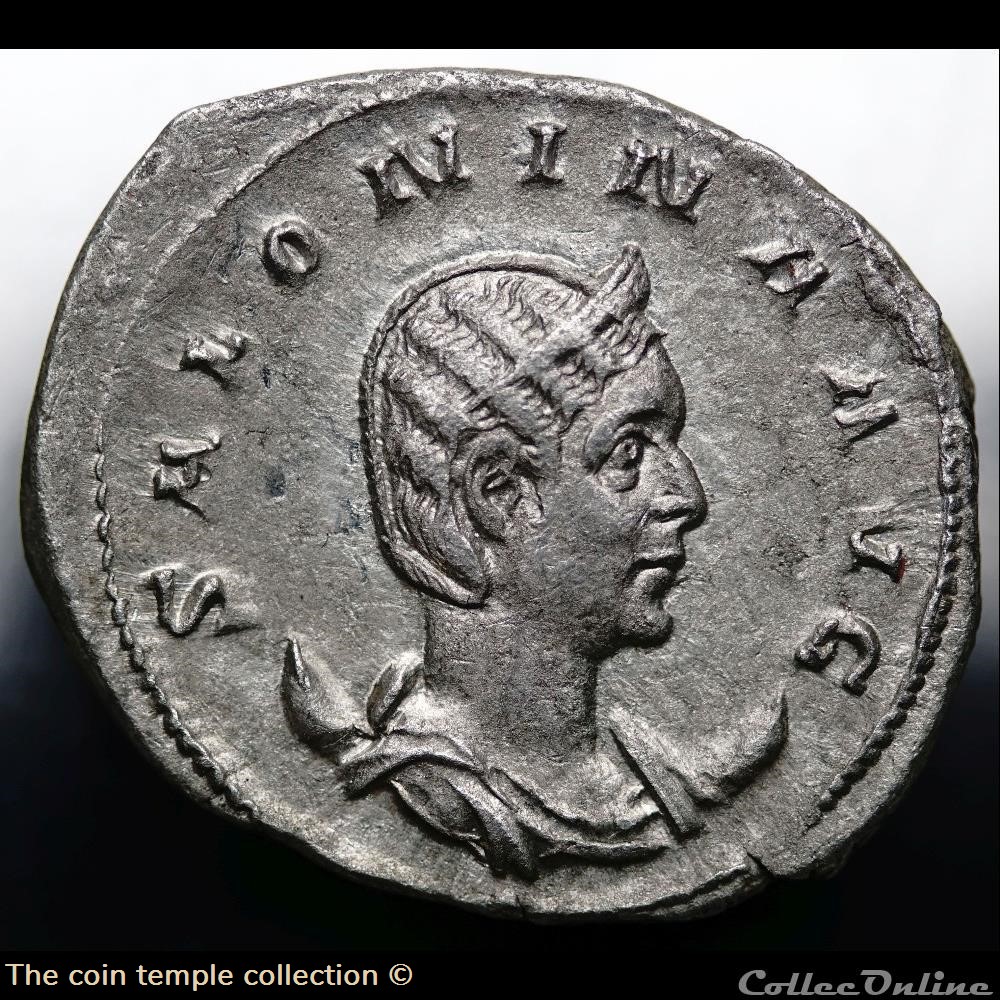 munzen antike romische salonina antoninian
