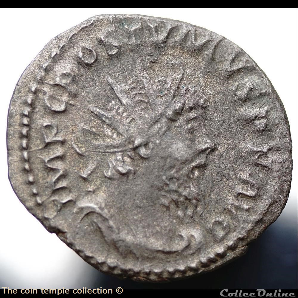 Antoninian Postumus RIC V.4 #406(R1) 2 munzen antike bis romische imperial und republik antoninian postumus ric v 4 406 r1