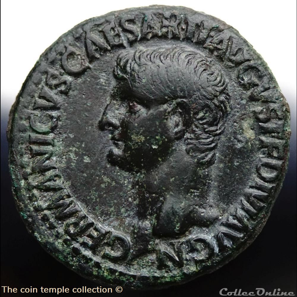 Germanicus As RIC 35 2 munzen antike bis romische imperial und republik germanicus as ric 35