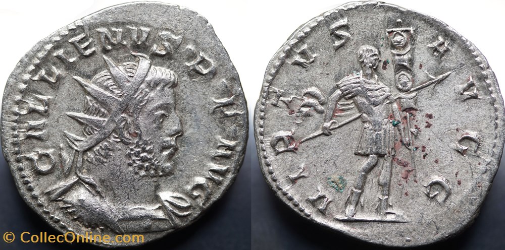 Gallienus, Göbl 882I munzen antike bis romische republik und imperial gallienus gobl 882i
