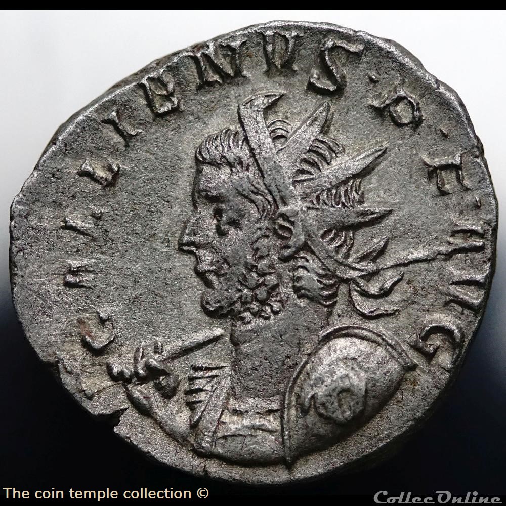 Gallienus, Göbl 888i (R3) 4 munzen antike vor j c bis nach romische republikanische imperial gallienus gobl 888i r3