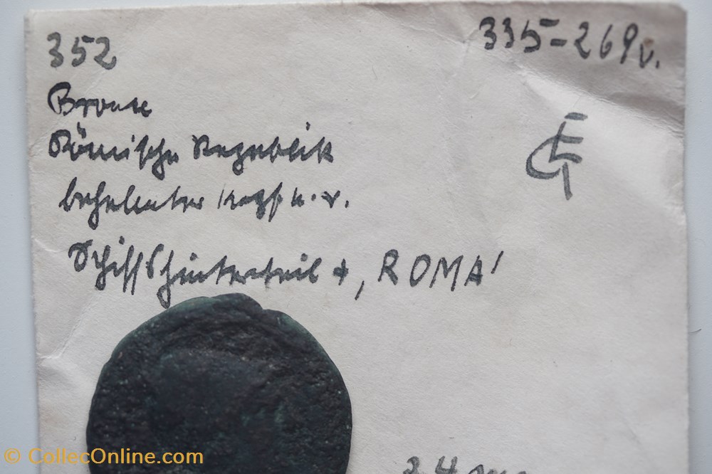 Crawford 61/4, Triens 211-208, central Italy *for sale € 20,-* munzen antike bis romische imperial und republik crawford 61 4 triens 211 208 central italy for sale 20