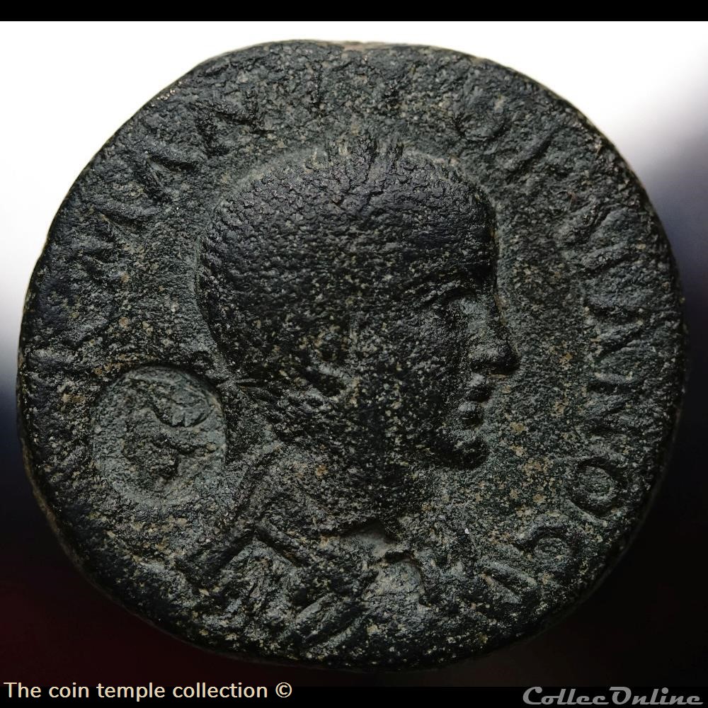 Gordian III AE25 2 munzen antike romische provinzial gordian iii ae25