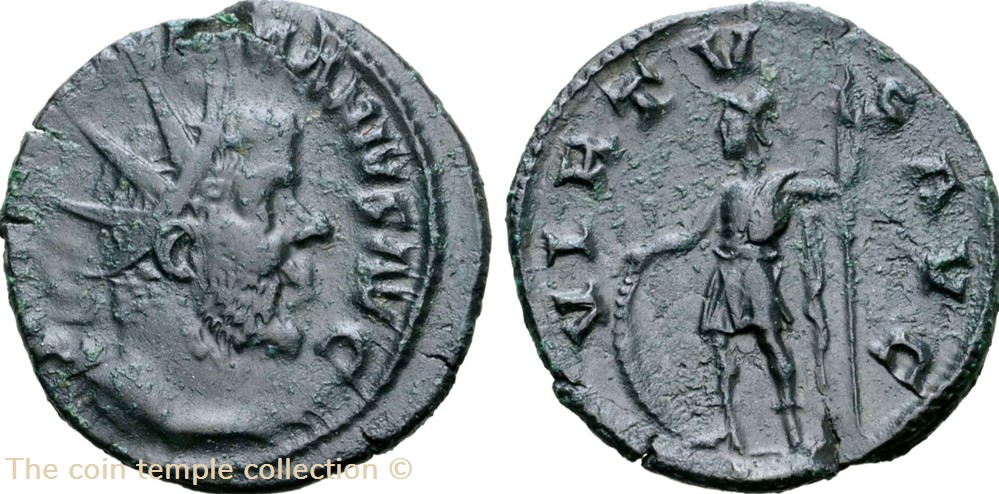 Antoninian Marius, RIC V.4 #496(C1) 5 munzen antike bis romische imperial und republik antoninian marius ric v 4 496 c1