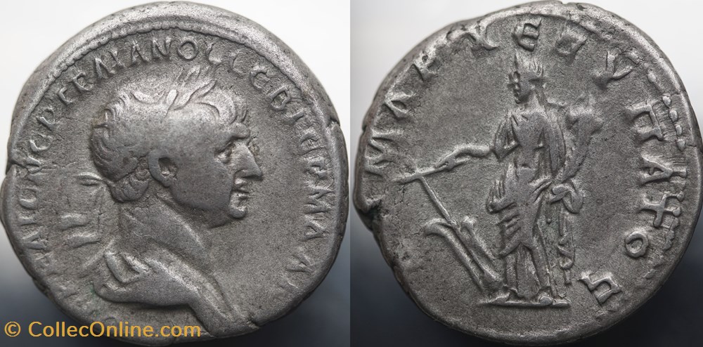 Trajan Didrachme RPC III 3014 munzen antike bis romische provinzial trajan didrachme rpc iii 3014