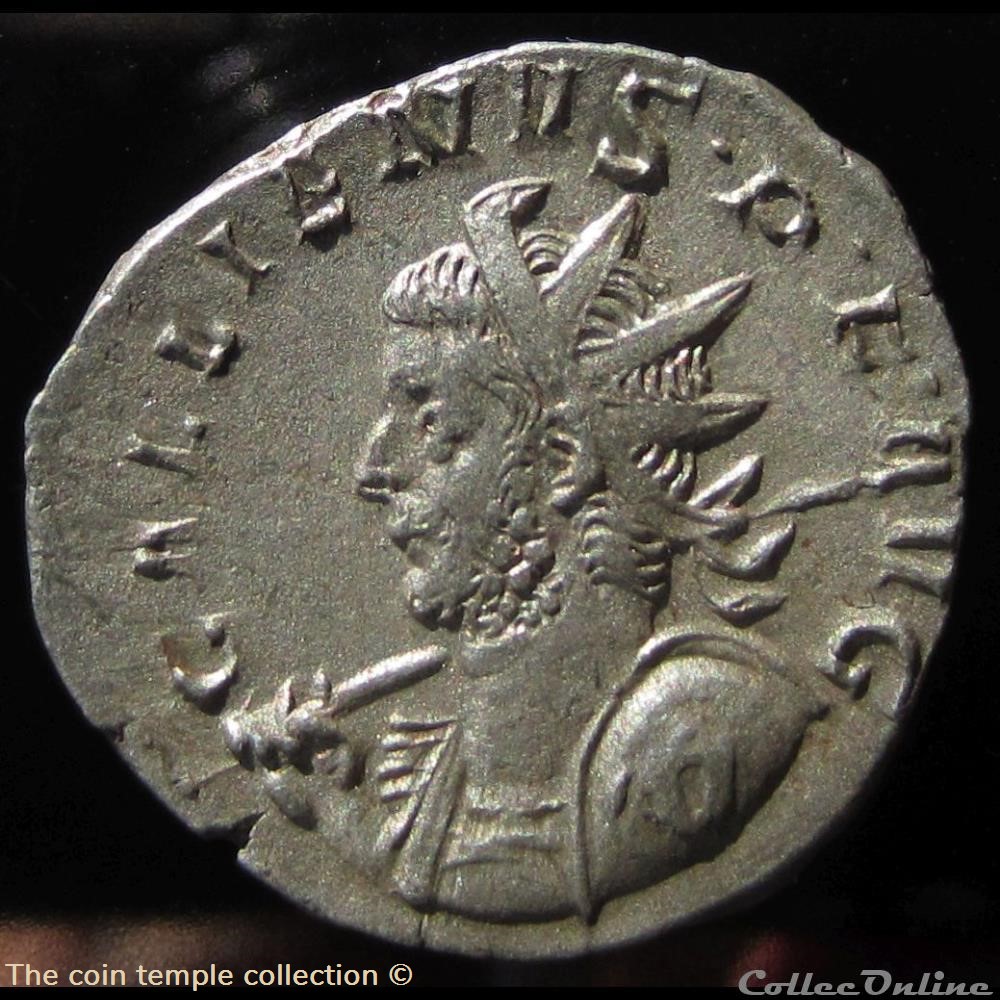 Gallienus, Göbl 888i (R3) 2 munzen antike vor j c bis nach romische republikanische imperial gallienus gobl 888i r3