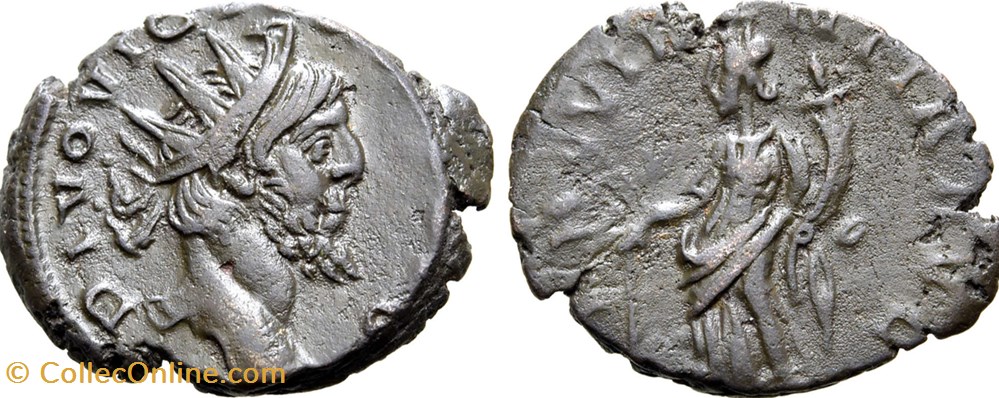 Antoninian VICTORINUS, RIC V.4 #636(R2) munzen antike bis romische imperial und republik antoninian victorinus ric v 4 636 r2