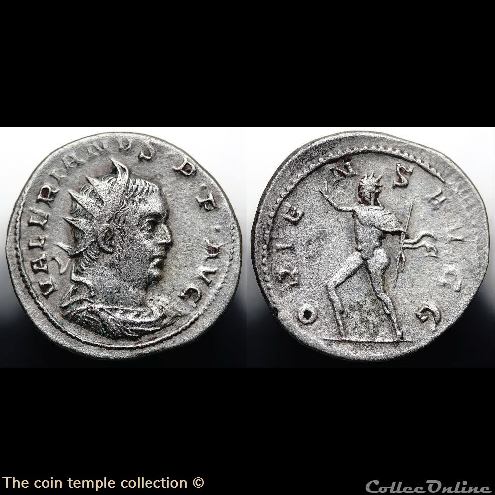 Valerianus Antoninian RIC 12, Göbl 868h munzen antike romische valerianus antoninian ric 12 gobl 868h