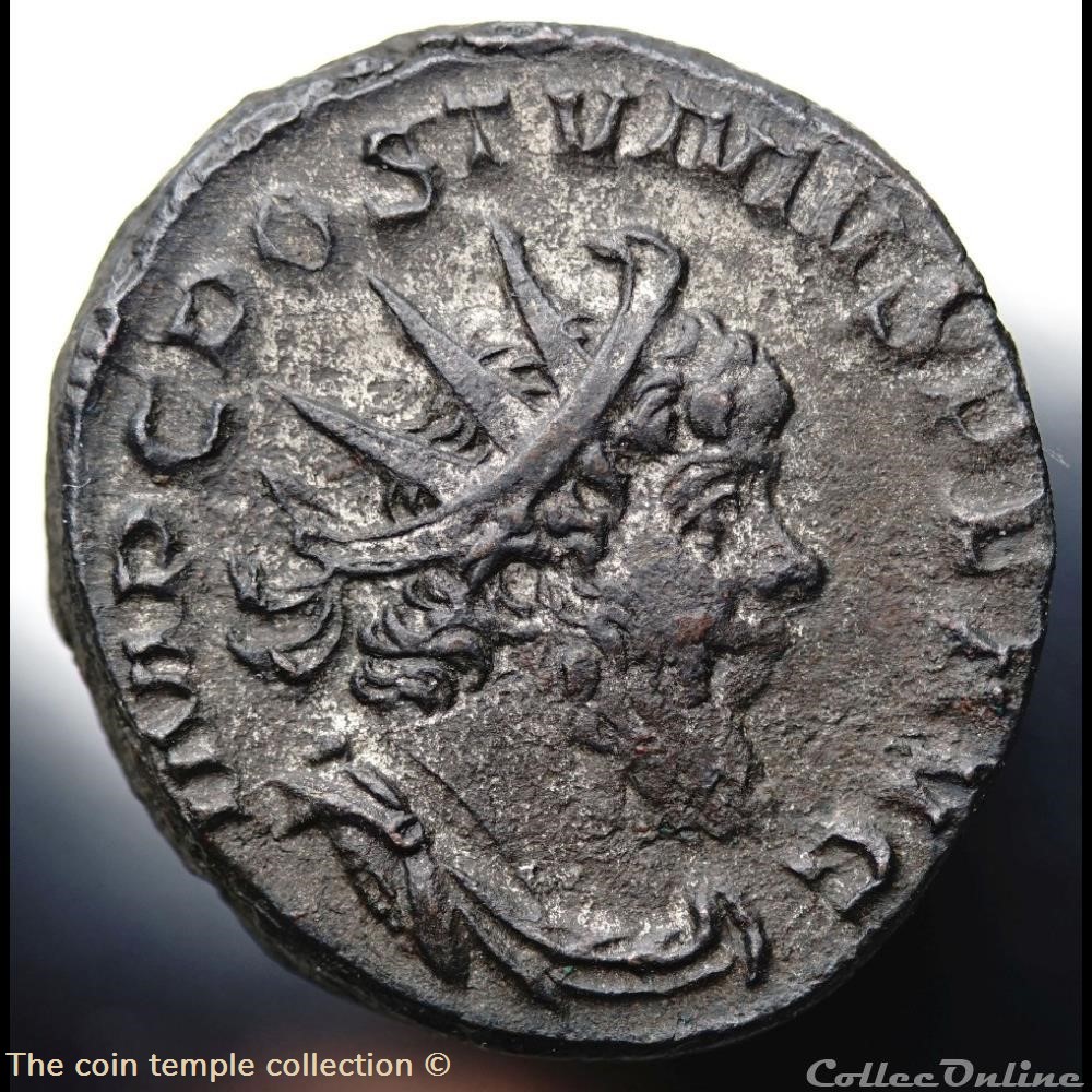 Antoninian Postumus, RIC V.4 #427(S) 3 munzen antike bis romische imperial und republik antoninian postumus ric v 4 427 s