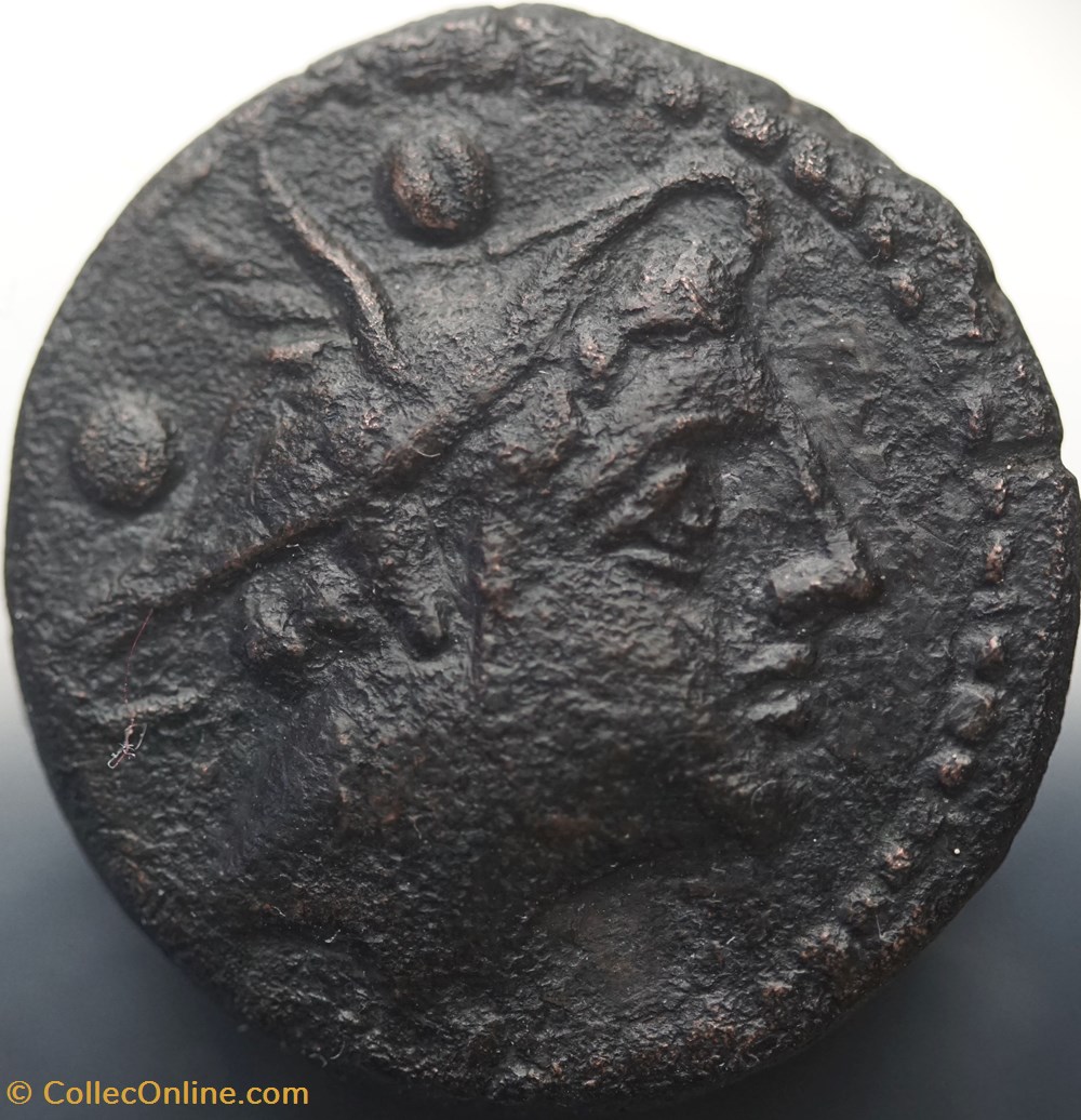 Crawford 69/6a, Sextans 211-208, Sicily munzen antike bis romische imperial und republik crawford 69 6a sextans 211 208 sicily