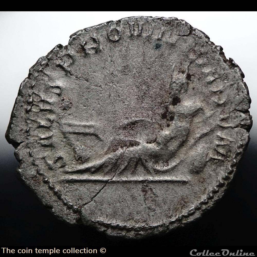 Antoninian Postumus RIC V.4 #13(C3) 2 munzen antike bis romische imperial und republik antoninian postumus ric v 4 13 c3