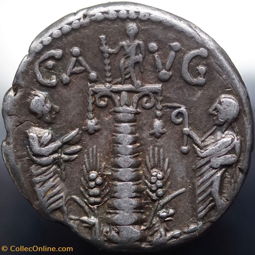 Crawford 242/1 C.AVG (C. Minucius Augurinus) Denar, 135 BC, Rom 3 munzen antike bis romische imperial und republik crawford 242 1 c avg c minucius augurinus denar 135 bc rom