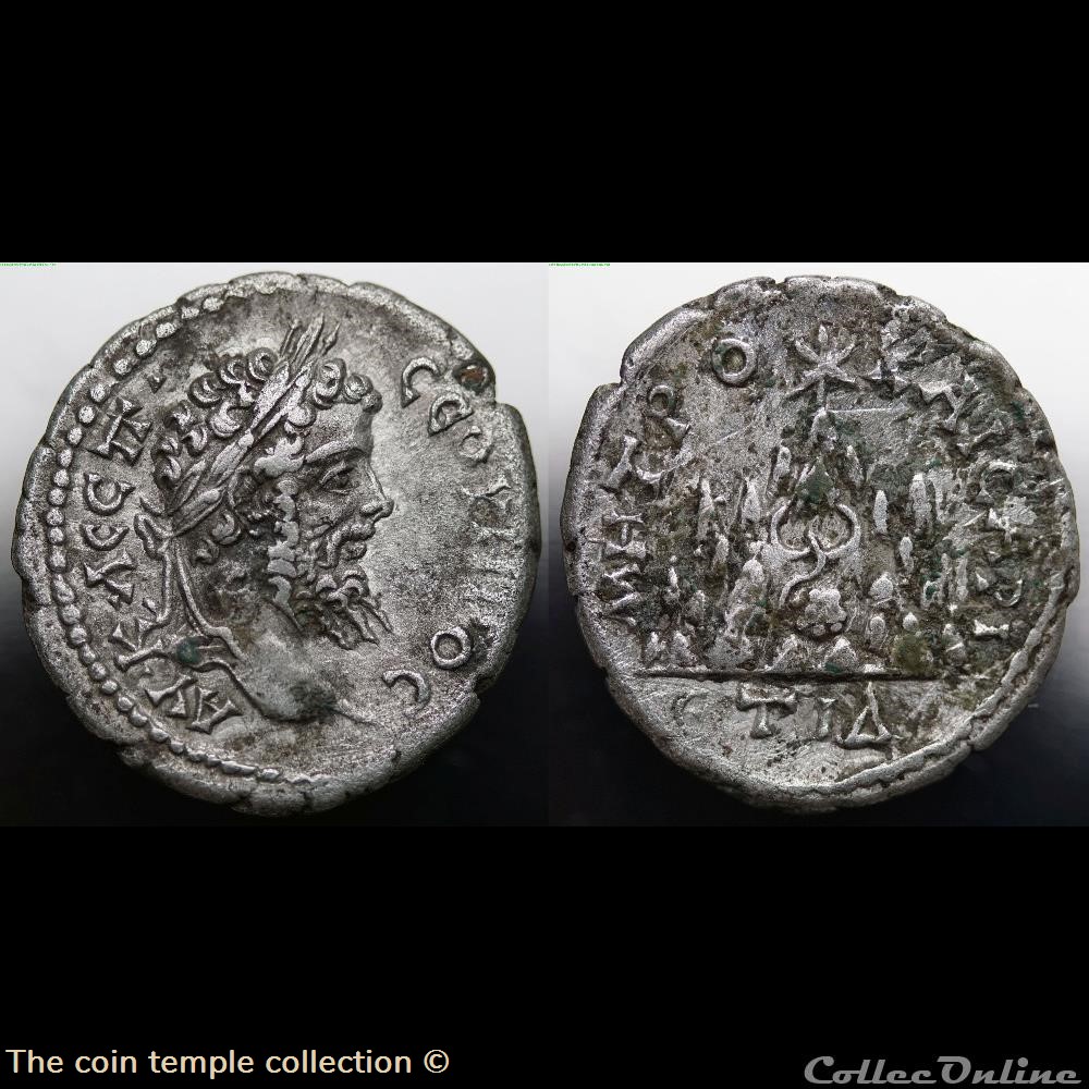 Septimius Severus Drachme, SYD 399 munzen antike bis romische provinzial septimius severus drachme syd 399