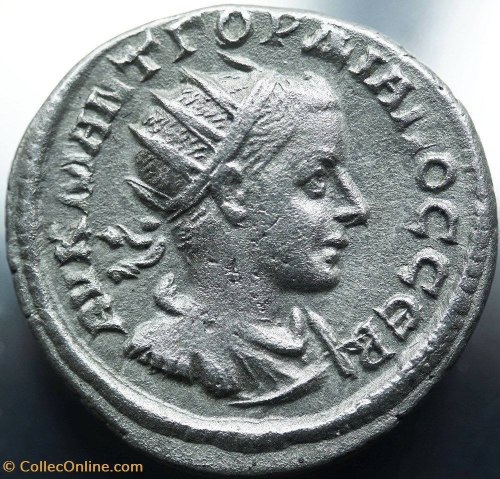 Gordian III Drachme, RPC VII.2, — (unassigned; ID 69088) for sale: € 250,- 2 munzen antike bis romische provinzial gordian iii drachme rpc vii 2 unassigned id 69088 for sale 250