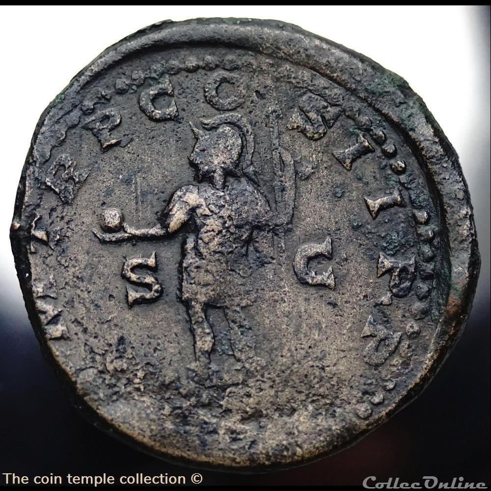 Postumus Sestertius, Bastien 58, RIC V.4 #159 (R3) 3 munzen antike bis romische imperial und republik postumus sestertius bastien 58 ric v 4 159 r3