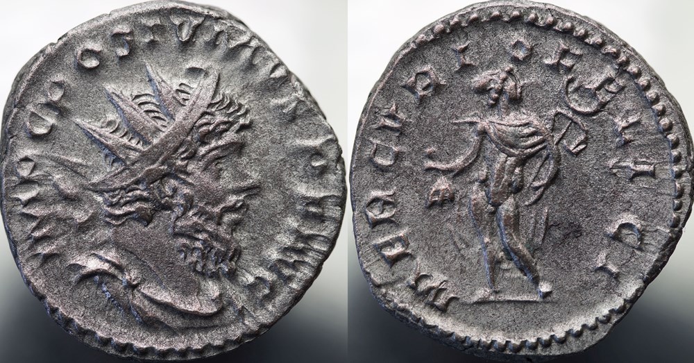 munzen antike bis romische imperial und republik antoninian postumus ric v 4 294 s