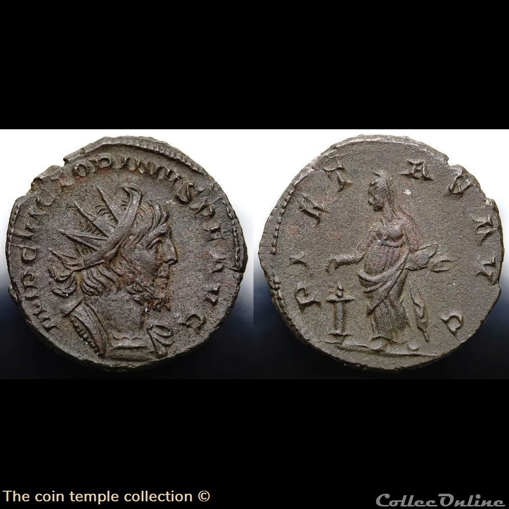Antoninian Victorinus RIC V.4 #596 (C4) munzen antike bis romische imperial und republik antoninian victorinus ric v 4 596 c4