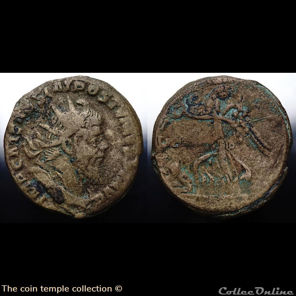 munzen antike bis romische imperial und republik postumus double sestertius ric v 4 101 c1