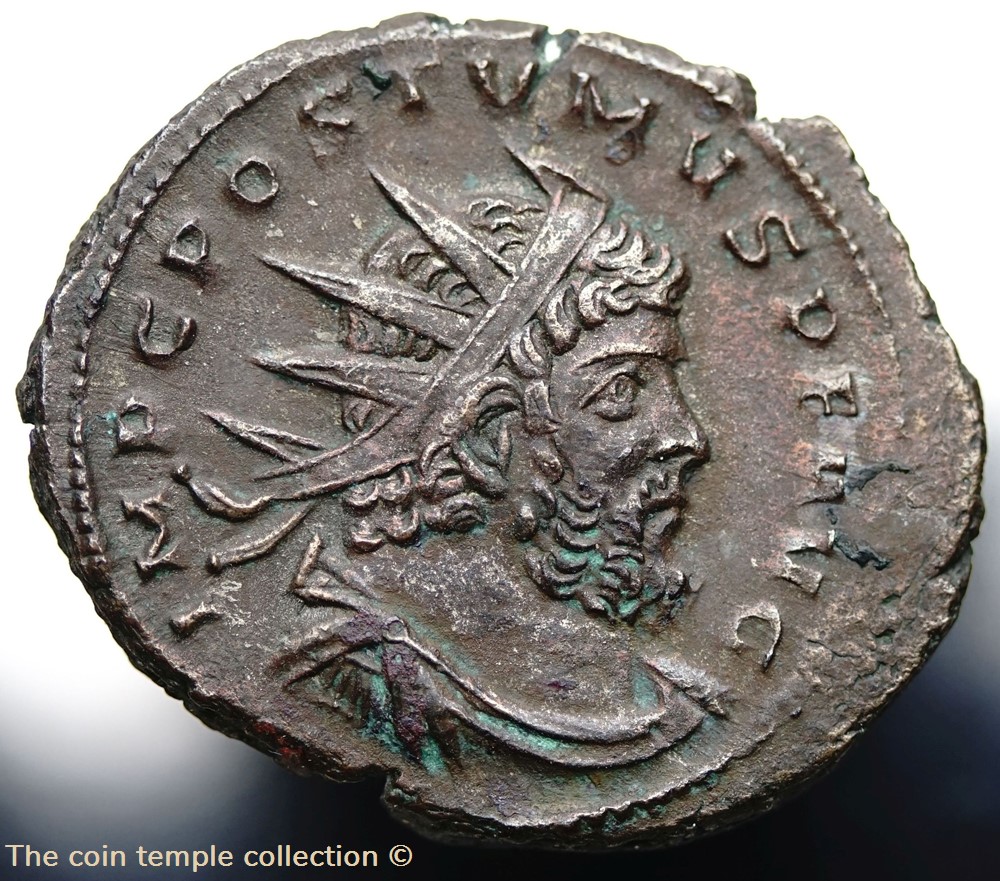 Antoninian Aureolus for Postumus RIC V.4 #456(S) 2 munzen antike bis romische imperial und republik antoninian aureolus for postumus ric v 4 456 s