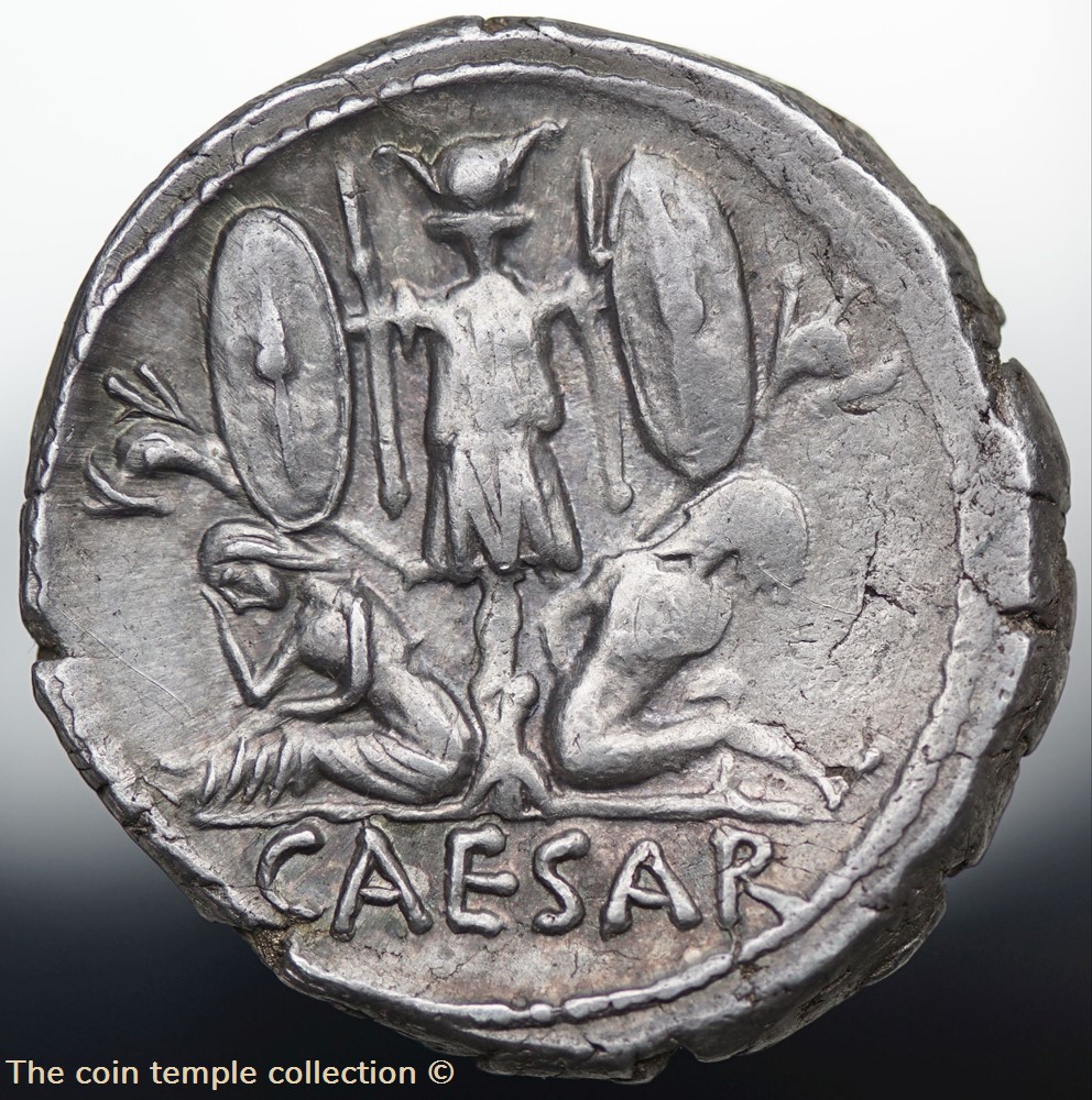 Crawford 468/1 CAESAR (C.Iulius Caesar), Denar 3 munzen antike bis romische imperial und republik crawford 468 1 caesar c iulius caesar denar