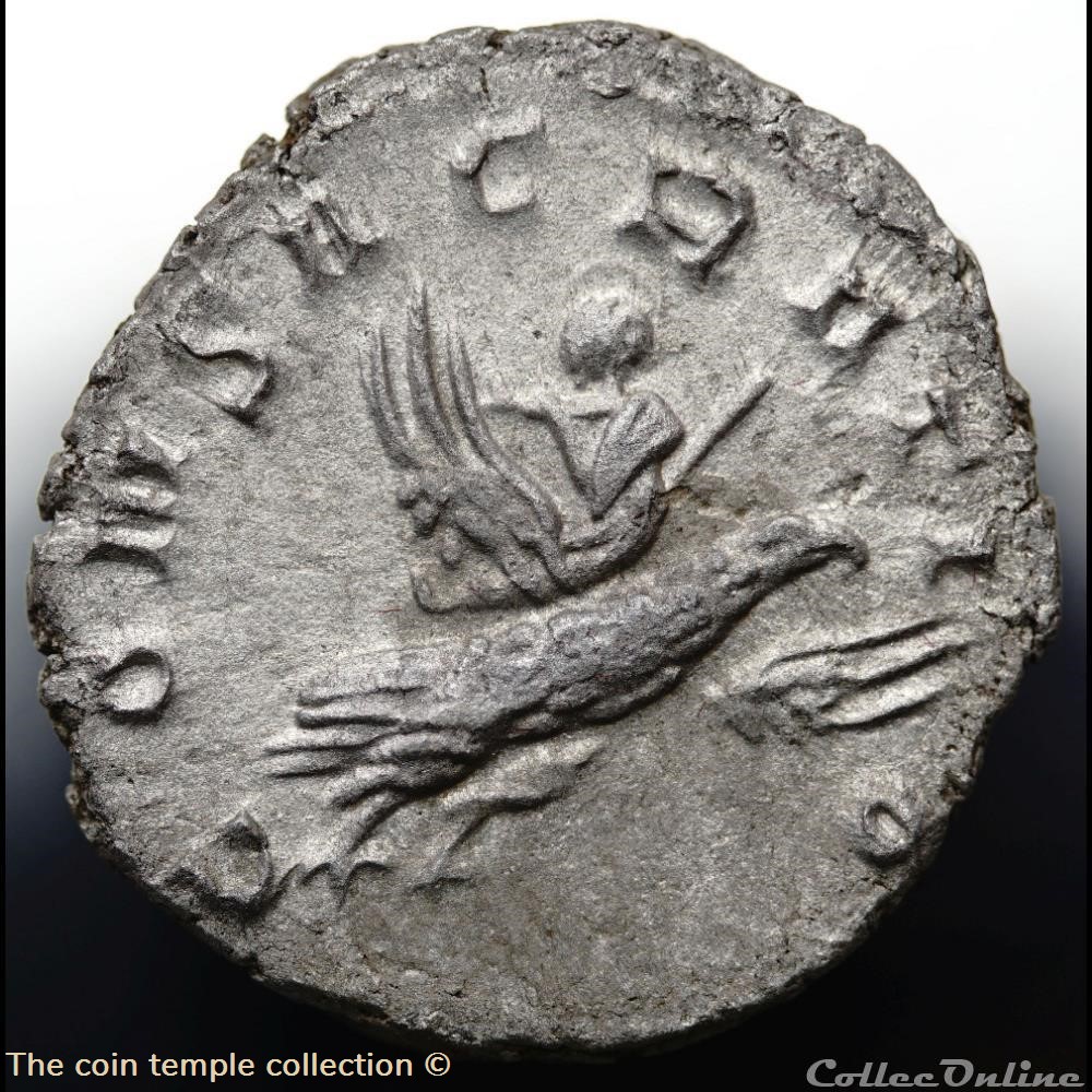 munzen antike romische valerianus ii antoninian ric 9 gobl 911e