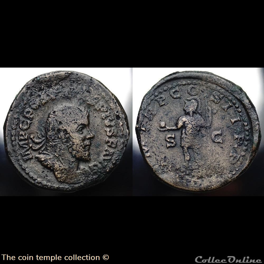 Postumus Sestertius, Bastien 58, RIC V.4 #159 (R3) 2 munzen antike bis romische imperial und republik postumus sestertius bastien 58 ric v 4 159 r3