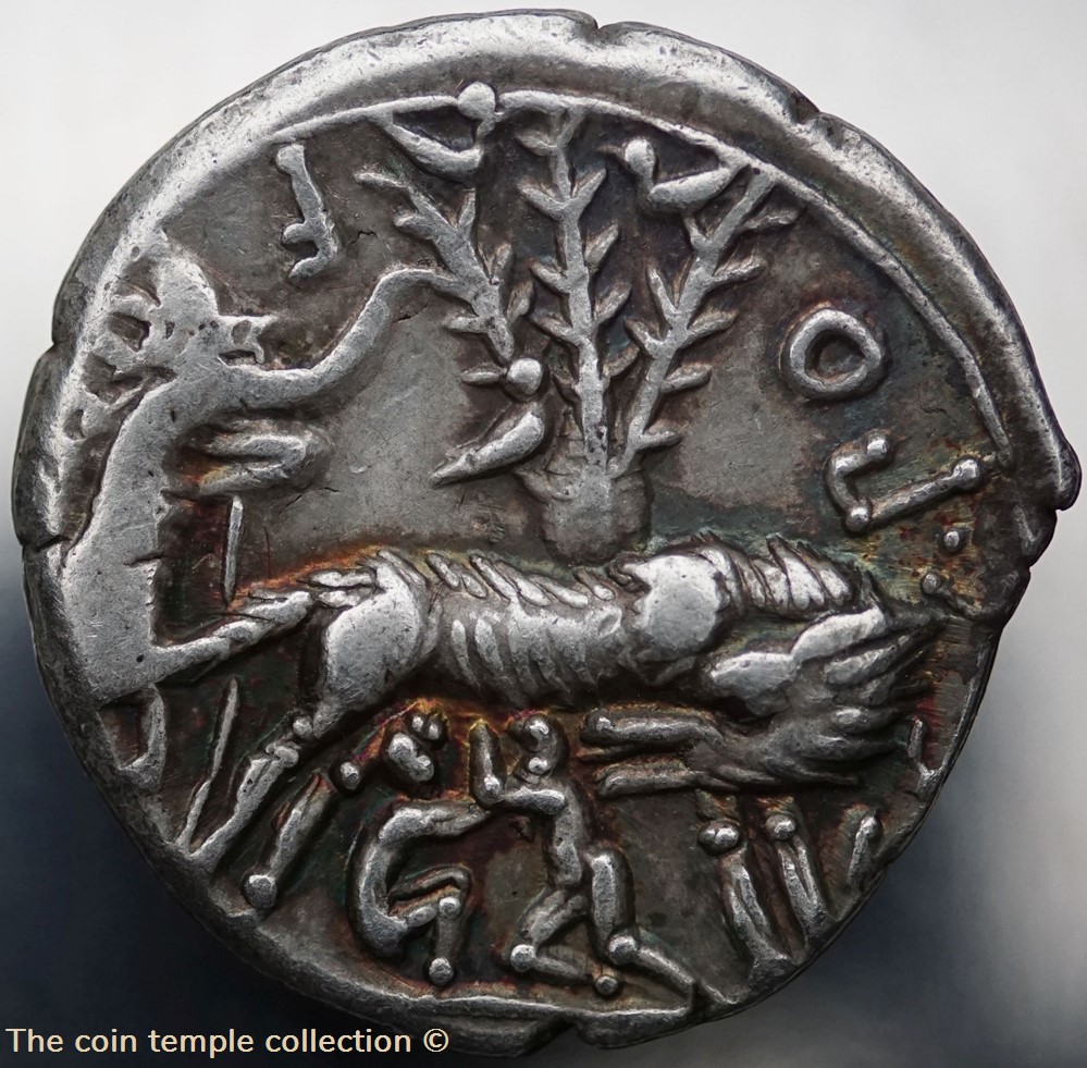 munzen antike vor j bi nach romische republikanische imperial crawford 235 1 sex pom sex pompeius faustulus denar 137 rom