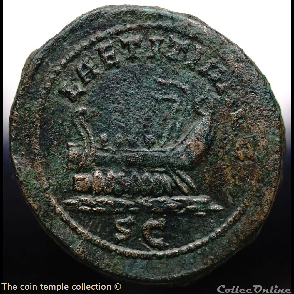 Postumus Sestertius, Bastien 80 var, RIC V.4 #unedited(R5) 3 munzen antike bis romische imperial und republik postumus sestertius bastien 80 var ric v 4 unedited r5