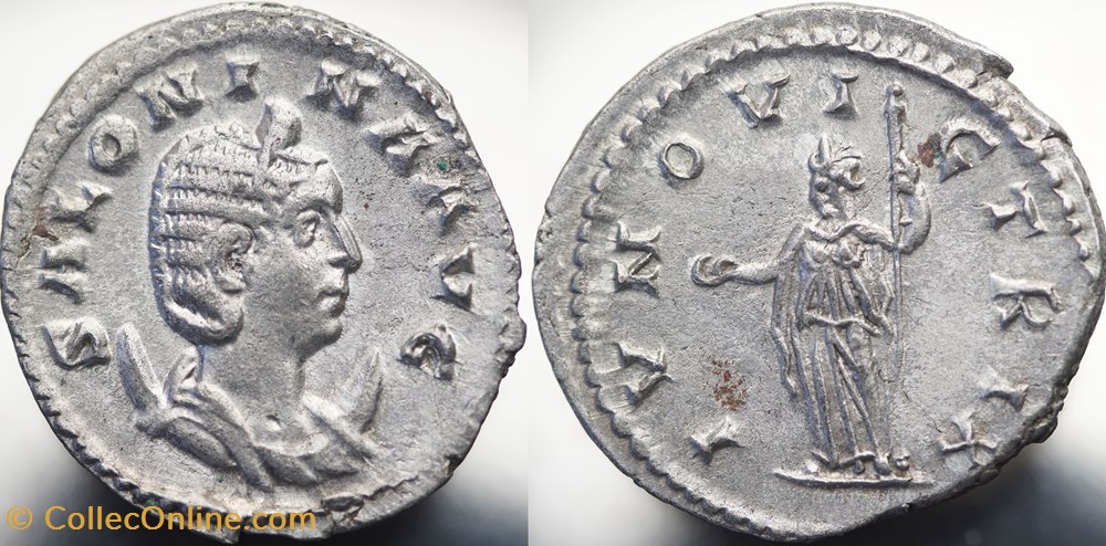 Salonina MIR 231b munzen antike bis romische imperial und republik salonina mir 231b