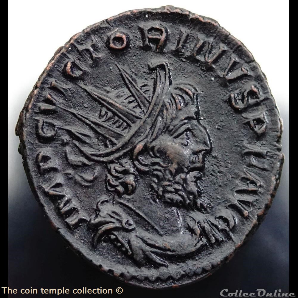 Antoninian Victorinus RIC V.4 #529(C6) 2 munzen antike bis romische imperial und republik antoninian victorinus ric v 4 529 c6