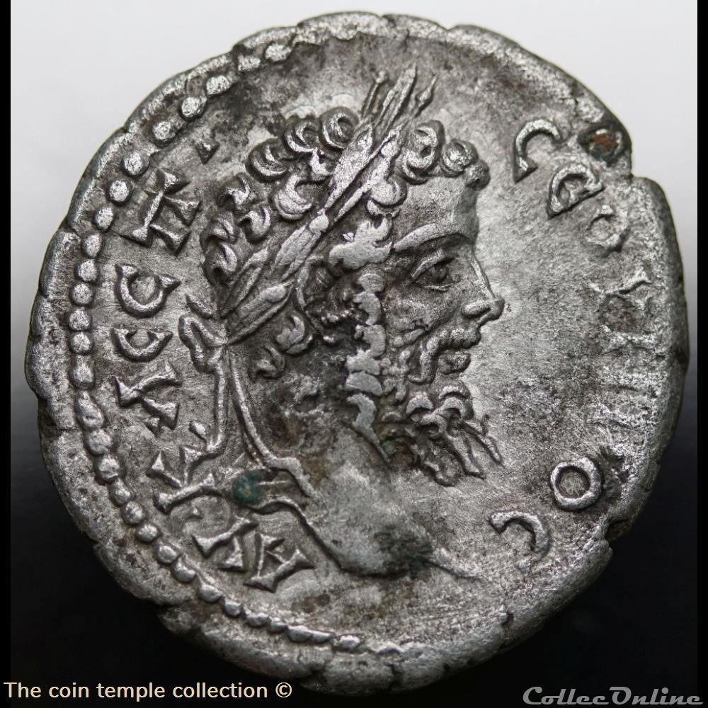Septimius Severus Drachme, SYD 399 2 munzen antike bis romische provinzial septimius severus drachme syd 399