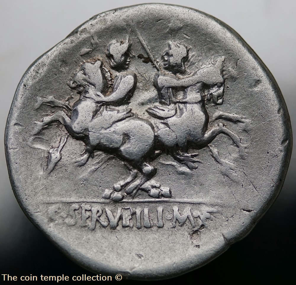 Crawford 239/1, C.SERVEILI M.F (C.Servilius M.f.) Denar, 136, Rom 3 munzen antike bis romische imperial und republik crawford 239 1 c serveili m f c servilius m f denar 136 rom
