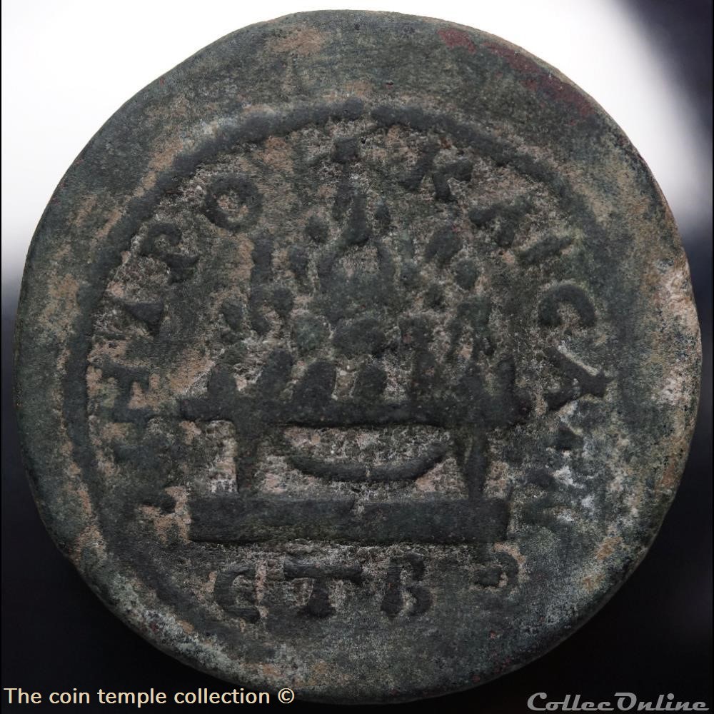 Macrinus AE30 3 munzen antike vor j bi nach romische provinzial macrinus ae30