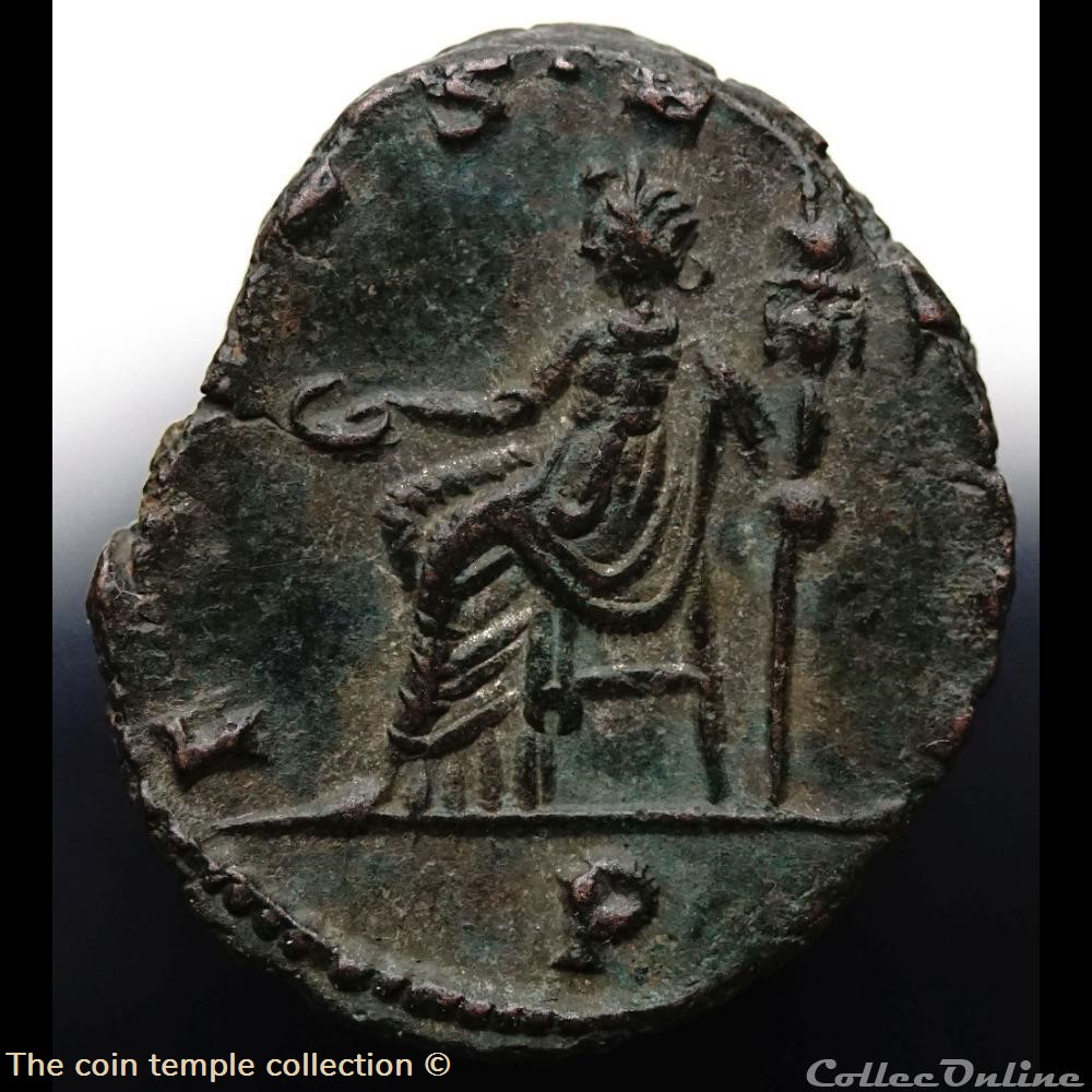 Antoninian Aureolus for Postumus, RIC V.4 #444(C2) 3 munzen antike bis romische imperial und republik antoninian aureolus for postumus ric v 4 444 c2