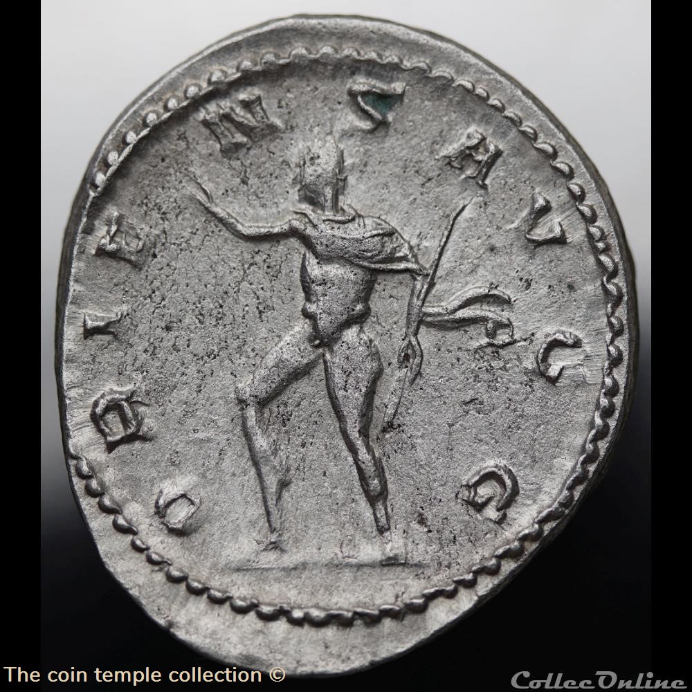 Valerianus Antoninian, Göbl 868e (R2) 3 munzen antike vor j c bis nach romische republikanische imperial valerianus antoninian gobl 868e r2