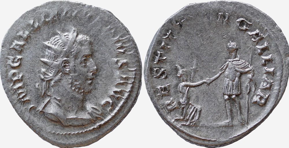 Gallienus, Eauze 1463, Goebl -/- (R?) munzen antike bis romische imperial und republik gallienus eauze 1463 goebl r