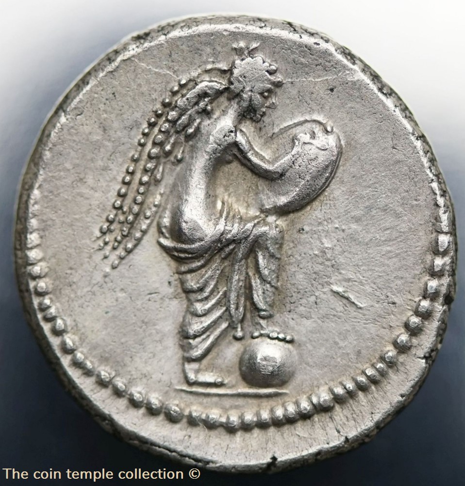 munzen antike vor j bi nach romische provinzial nero hemidrachme