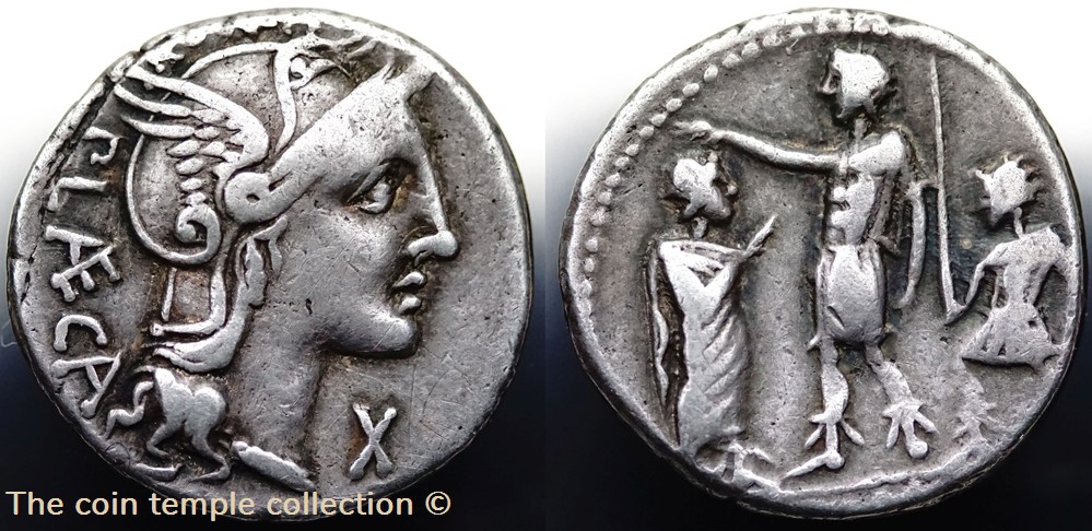 Crawford 301/1 P. LAECA (P. Porcius Laeca) Denarius munzen antike bis romische imperial und republik crawford 301 1 p laeca p porcius laeca denarius