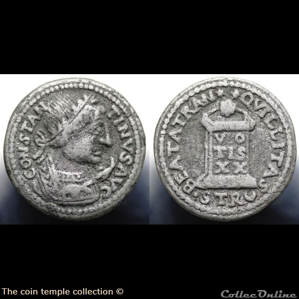 Constantin I Imitation of RIC 369 munzen antike bis romische imperial und republik constantin i imitation of ric 369