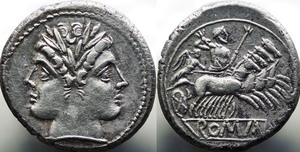 munzen antike bis romische imperial und republik crawford 29 3 anonymous ar didrachm quadrigatus late 217 216 bc capua