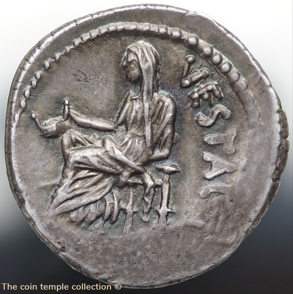 Crawford 512/2 C.CLODIVS C.F.VESTALIS (C. Clodius Vestalis) 3 munzen antike bis romische imperial und republik crawford 512 2 c clodivs c f vestalis c clodius vestalis
