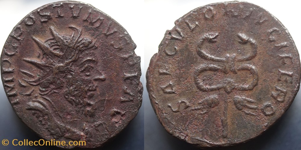 munzen antike bis romische imperial und republik antoninian postumus ric 84 for sale a vendre 35 euro
